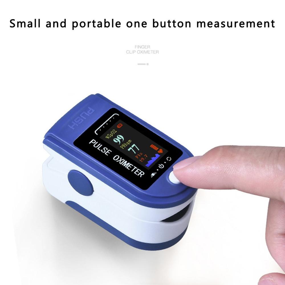HEIßER! Blut Sauerstoff Monitor Finger-pulsoximeter Sauerstoff Sättigung Monitor innerhalb von 24 stunden (ohne Batterie)
