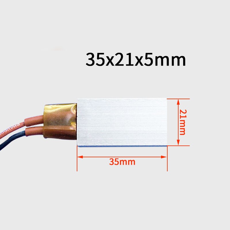 35*21mm PTC Heizung Element 12-220V Konstante Temperatur Thermistor Luft Heizung Sensor Aluminium Ich bin Freien Heizung komponenten