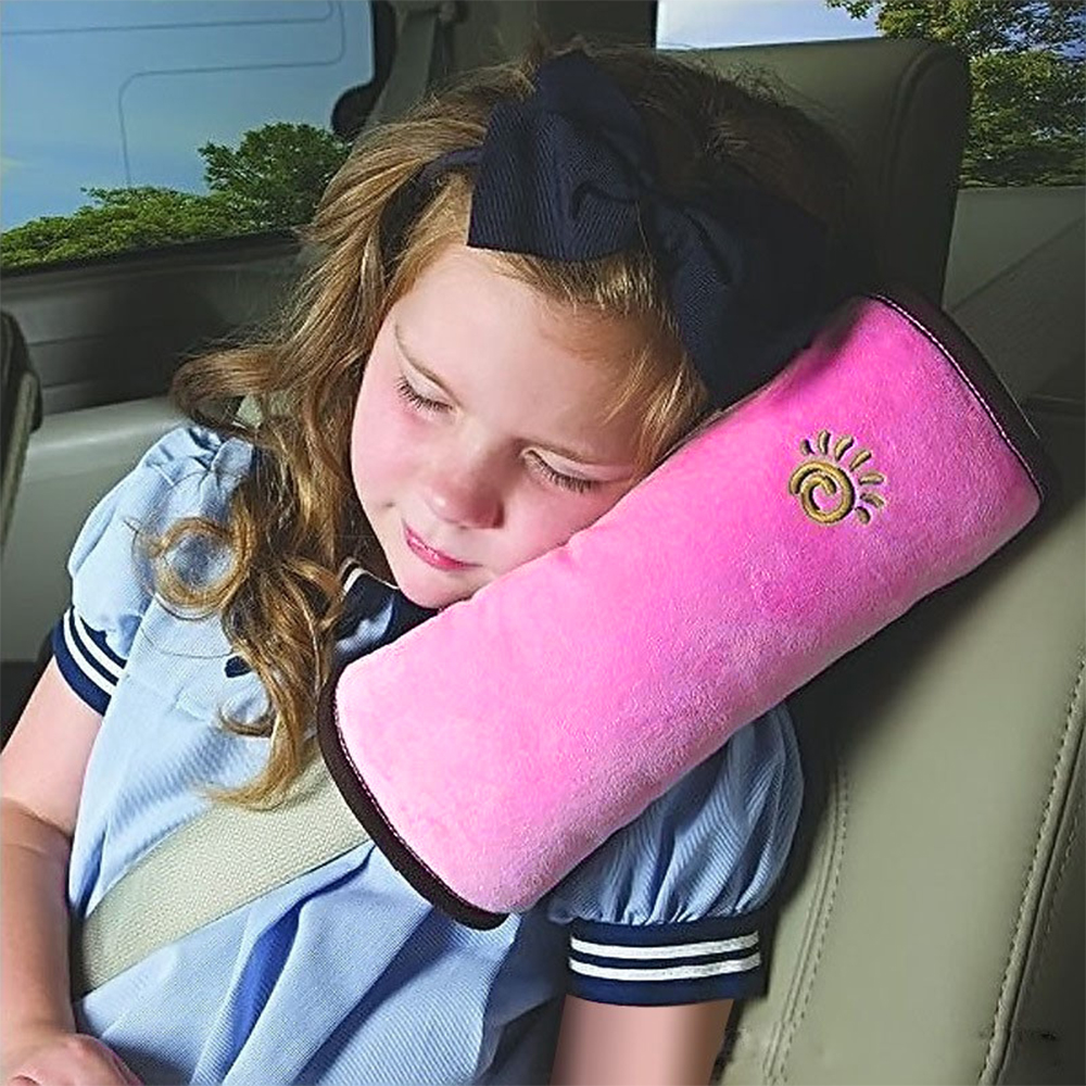 Oreiller pour bébé, ceinture de sécurité de voiture et positionneur de sommeil, protection des épaulettes, coussin de siège de véhicule réglable pour enfants, parc pour bébés