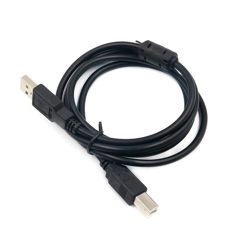 Shielded magnetic ring printer cable high speed USB2.0 square mouth square head cable A male to B male USB cable