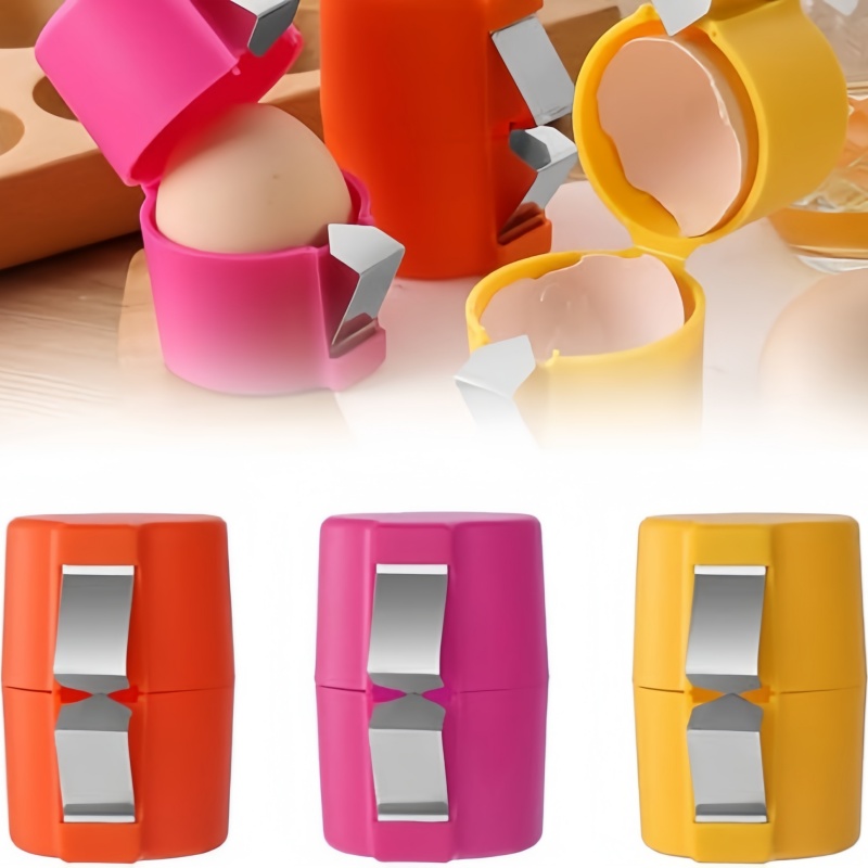 Creatief Eier Separator Tool Plastic Non-stick Hand Eieren Breaker Multifunctioneel Handig Bakken Koken Hulp Keuken Gadget