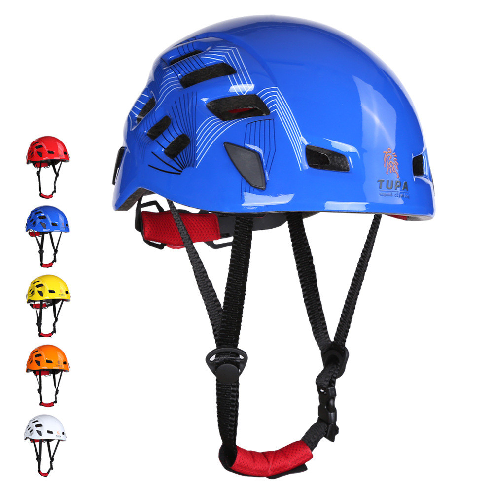 Durable Integrally-molded Rock Climbing Helmet Climbing Helmet Material PC+EPS Casco Ciclismo Helmet CE Certification