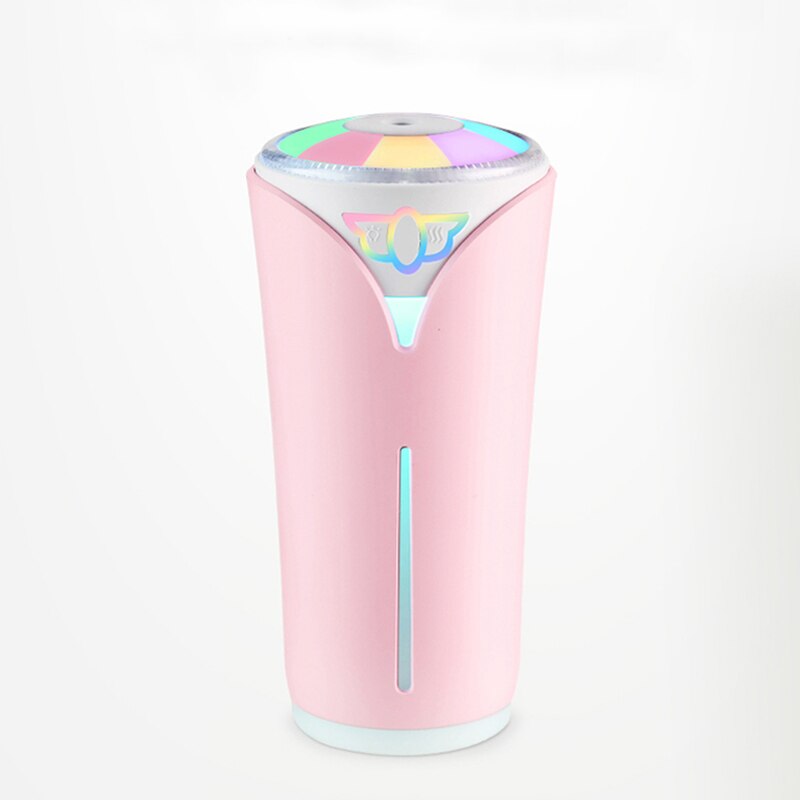 Humidificateur coloré USB | Mini diffuseur d'huiles essentielles, purificateur d'air, pour voiture, bureau et maison