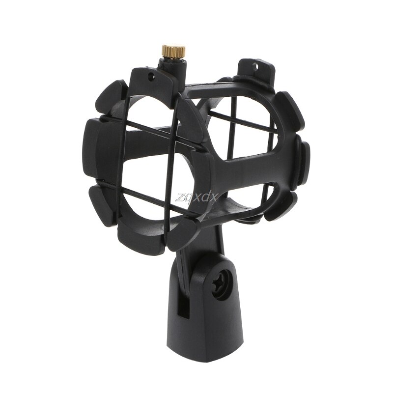 OOTDTY NB04 Bearable Handheld Condenser Microphone Shock Mount Clip Mic Holder Stand