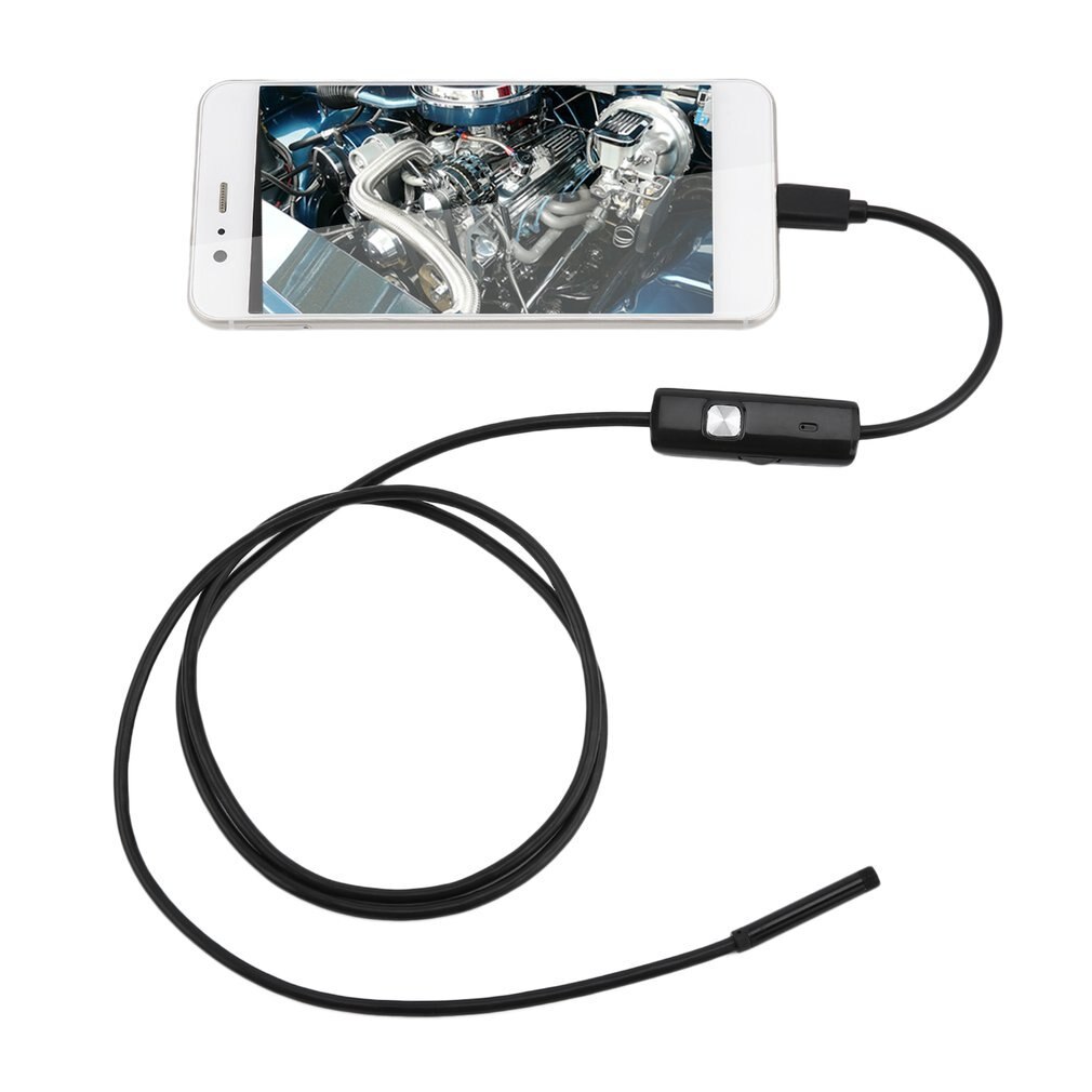 6 Led 5.5Mm Lens Endoscoop Waterdichte Inspectie Borescope Voor Android Focus Camera Lens Usb-kabel Waterdichte Endoscoop