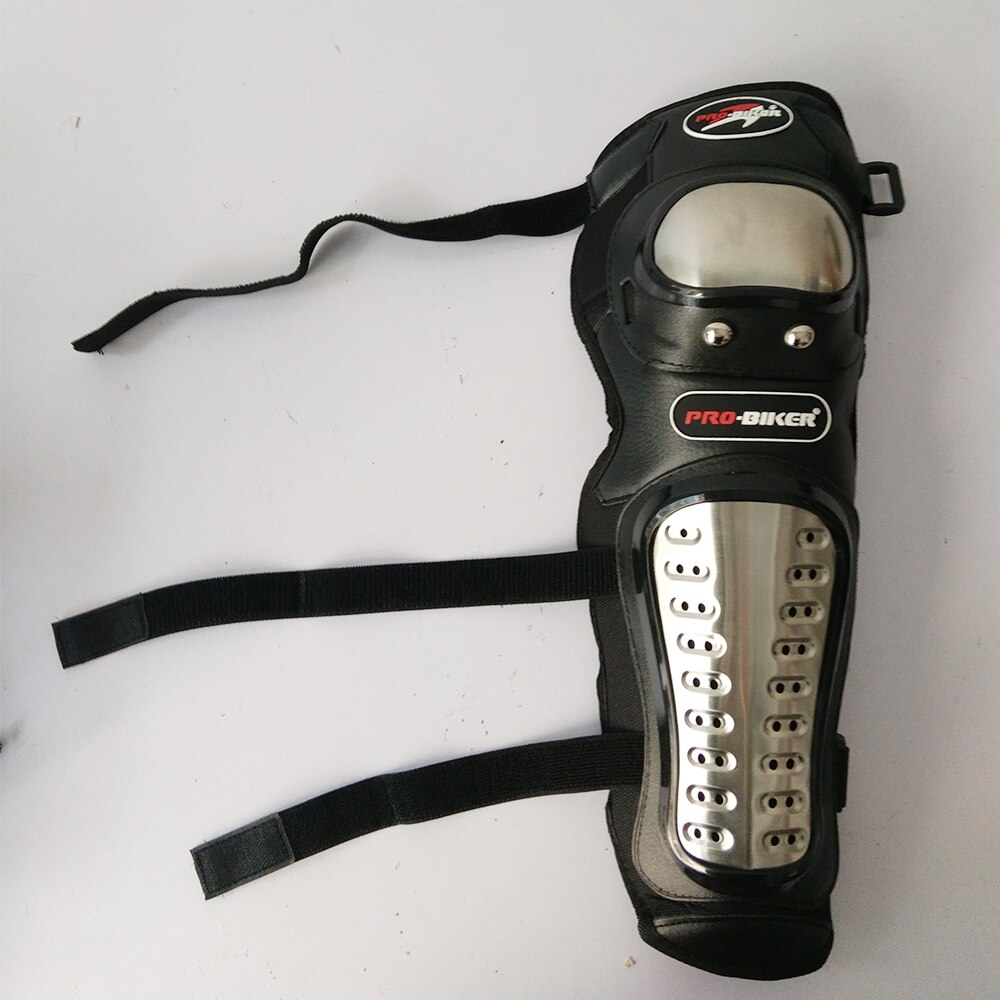 Motorcycle long knee Pad elbow guard motorbike racing Stainless steel riding protective gear Protector Protection armor