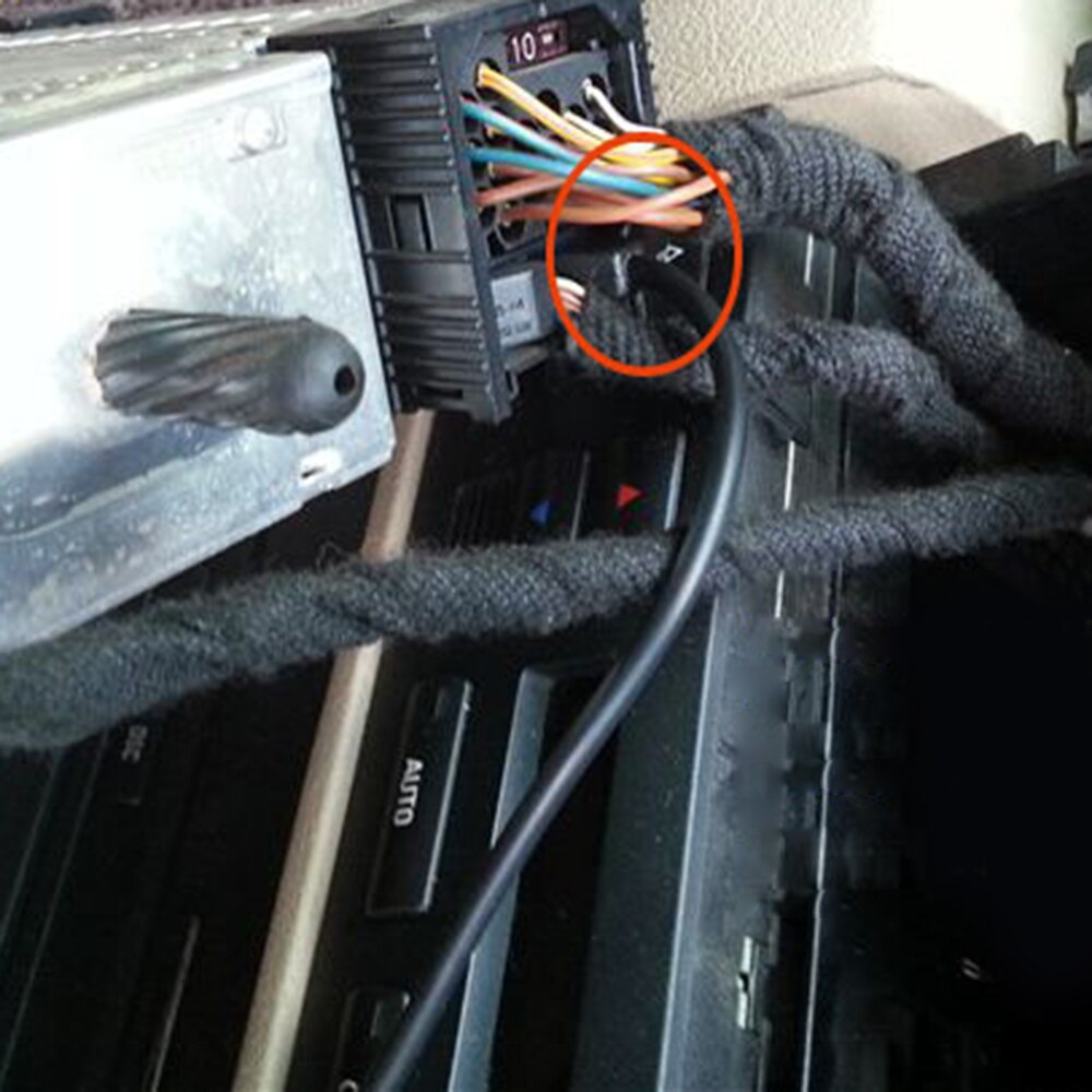 Original Standard 3,5mm Auto AUX In Eingang Interface Adapter MP3 Radio Kabel Für BMW E39 E53 X5 E46 auto Zubehör