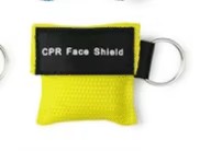 Camping Notfall Gesichts schutz cpr Maske Beruf elle draussen-Rettung Gesundheits wesen Werkzeuge Spritzen Beatmung gerät Maske: Gelb