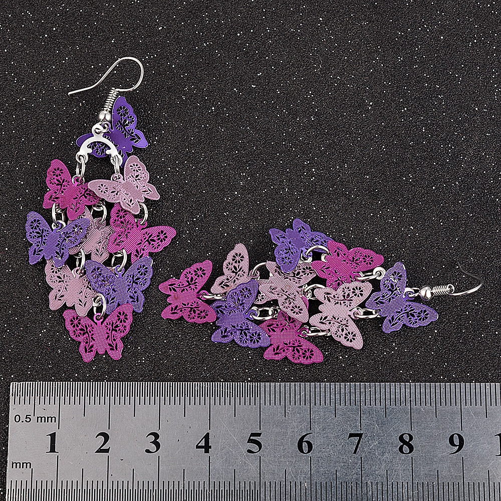 Vrouwen Unieke Temperament Vlinder Dangle Earring Oorhaak Party Sieraden Voor Lady Verjaardag Best Accessoires Decoratie