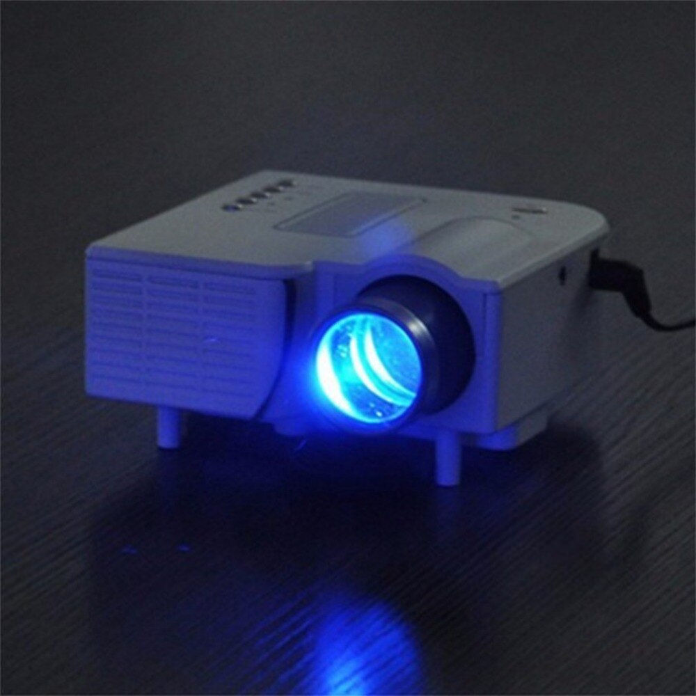 UC28 + Mini projecteur Portable 1080P HD Home cinéma cinéma Interface HDMI améliorée dispositif de divertissement à domicile lecteur multimédia