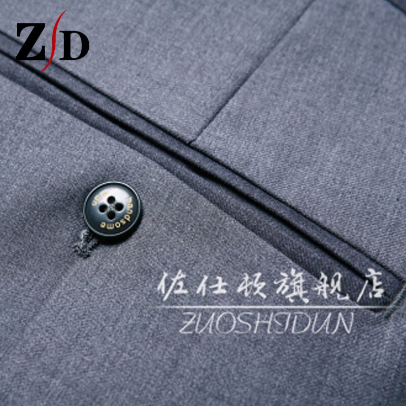 Pakken mannen broek Slanke broek iron rechte pak broek lente