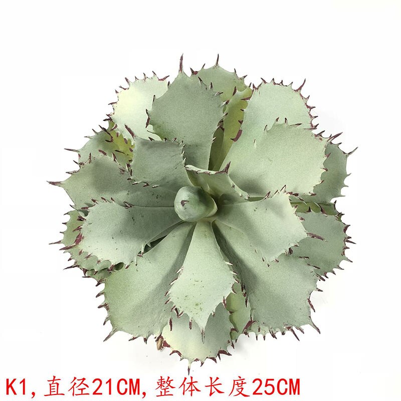 Large artificial air pineapple succulent plant tillandsia plastic green plant Pineapple leaf home shop wedding floral decor