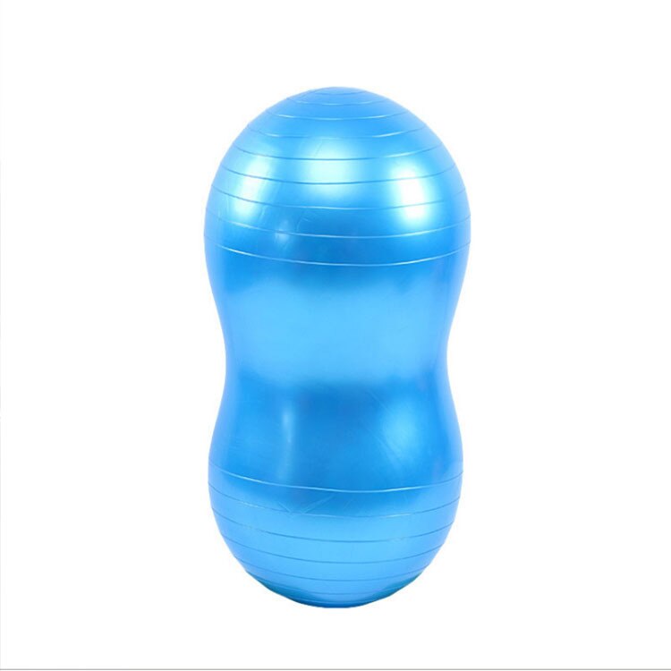 Pelota de Yoga antiexplosión para Pilates, equipo de ejercicio para el hogar, deportes, gimnasio, cacahuete, pelota de Fitness