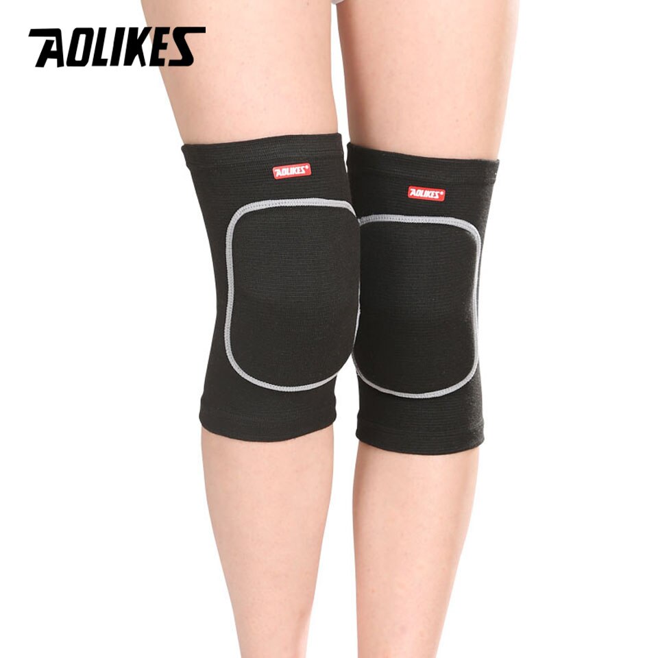 Lot De 2 Genouillères/coudières De Yoga Antidérapantes TPE - Noir | Pour Pilates, Fitness, Protection Articulations
