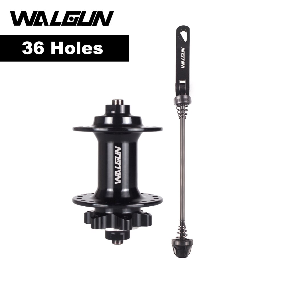2022 WALGUN Bike Hub 135MM MTB front rear bicycle hubs Quick Release set 32H 36H Disc Brake Hub for 8 9 10 11 Speed Bike Parts: 36H 100-9