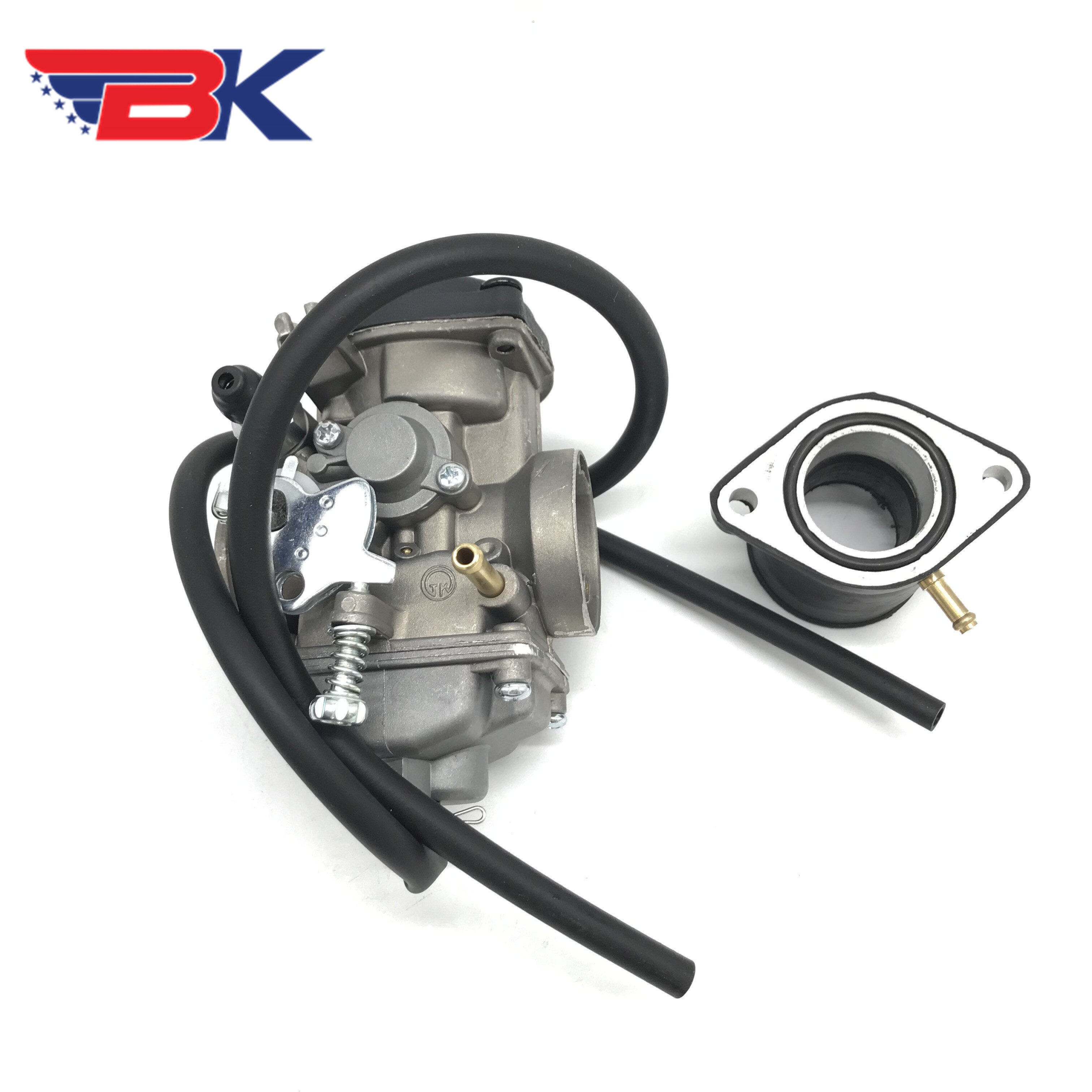 30mm förgasare tk med insugningsrör jianshe loncin bashan 250cc atv quad atv 250 js250 carb