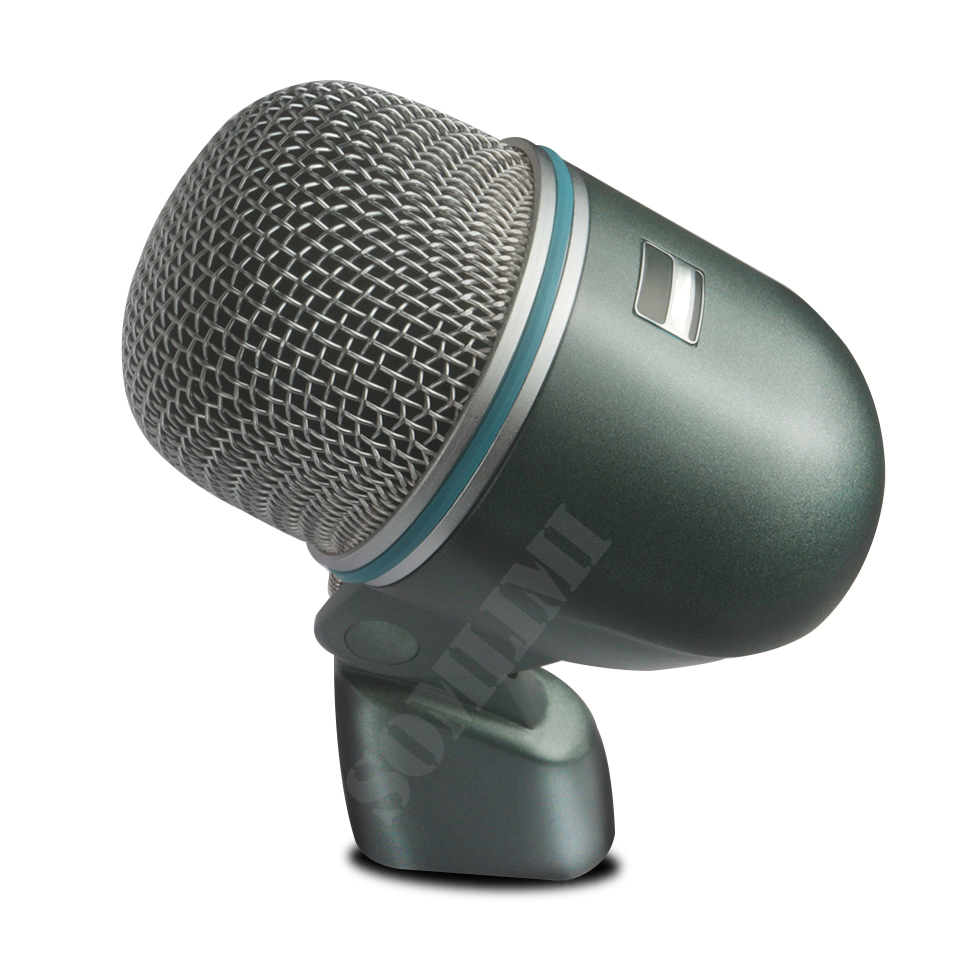 SOMLIMI B- 52A Drum Microphone Instrument Kick Drum Bass Mic(Metal)Dynamic Drum Snare Kick Mic,Kick-out Big Bass