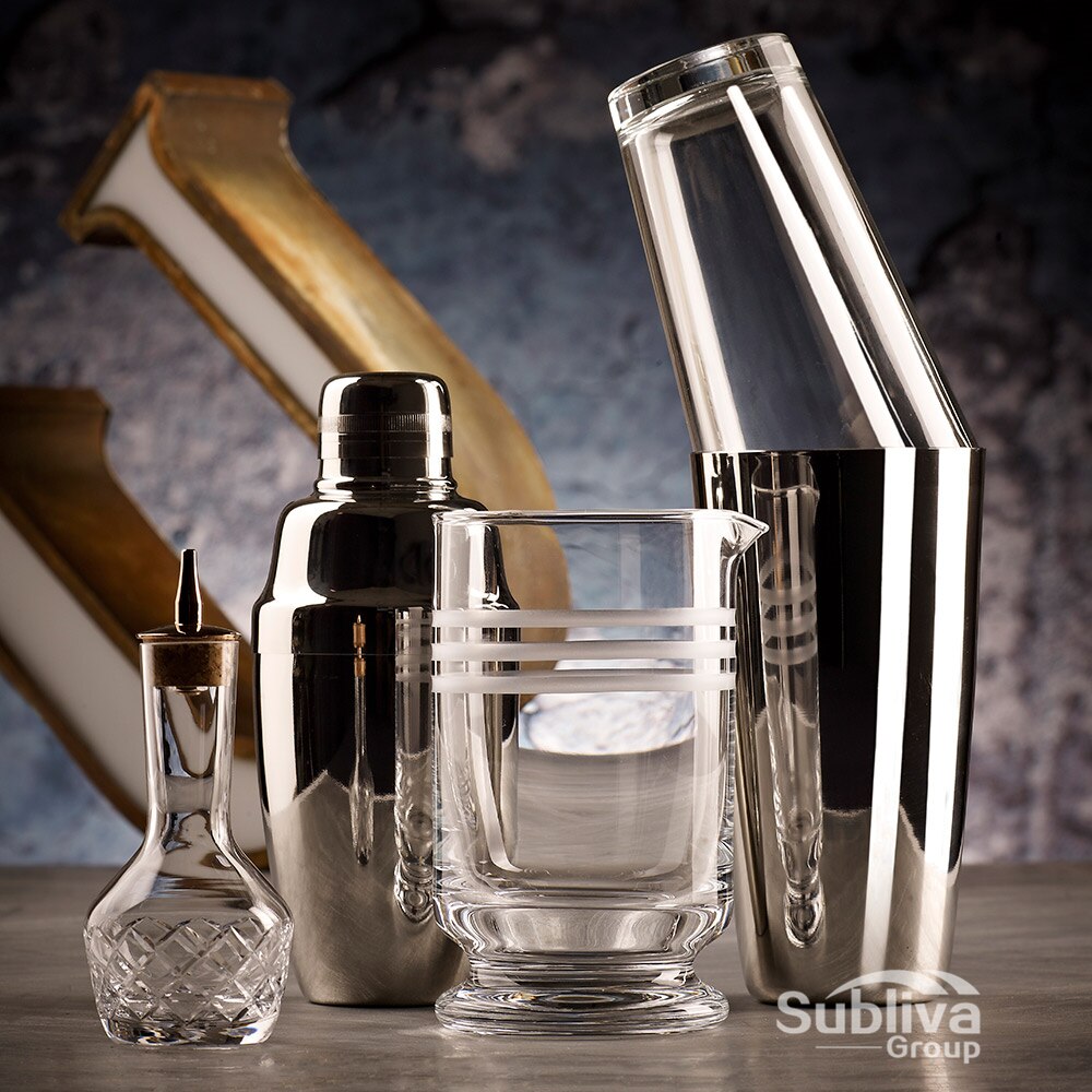 Botella amarga clásica con corte de diamante de 90ml, vertedor de licor de vidrio, herramienta de Bar, Kit de camarero, accesorios de cóctel para Bar