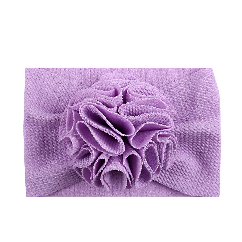 Baby Hoofdband Voor Meisjes Baby Baby Meisje Hoofdband Verjaardagsfeestje Baby Tulband Accessoires Peuter Hoofddeksels 20 Kleuren: Lavender
