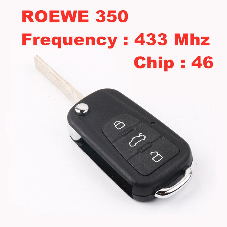 For Roewe 350 folding remote control frequency 433... – Grandado