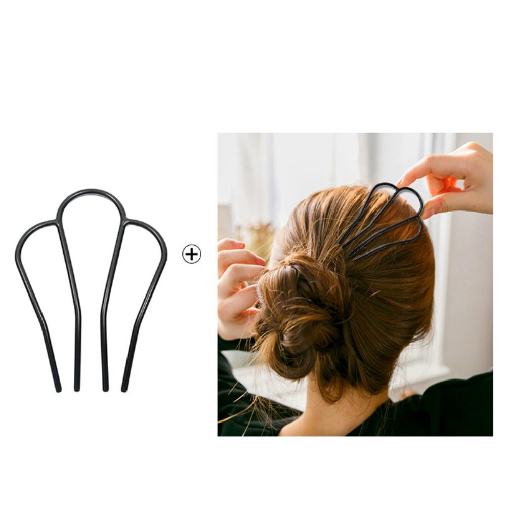 Pinza para cabello de estilo serpenteado para mujer, palo para hacer moños, herramientas de trenzado de cabello DIY, accesorios para el cabello, peinado trenzado