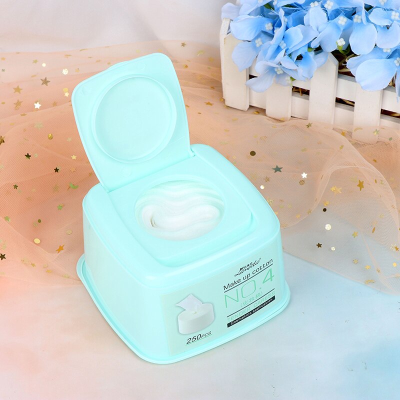 Skin Care Face Wash Pumping Paper Makeup Tools 250Pcs/Roll Cotton Pads Makeup Remover Wipes Facial Cosmetic Deep Clean tool: GN