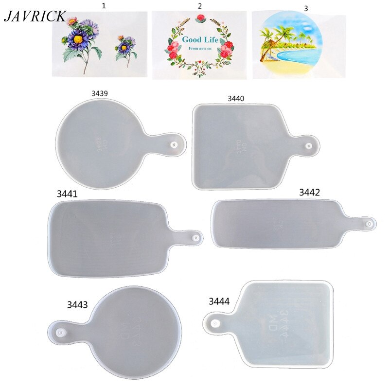 Plateau de Service de plage plateau en résine moule de vague de mer peinture Art plateau de Service moules en Silicone plateau en résine époxy moules outils d'artisanat