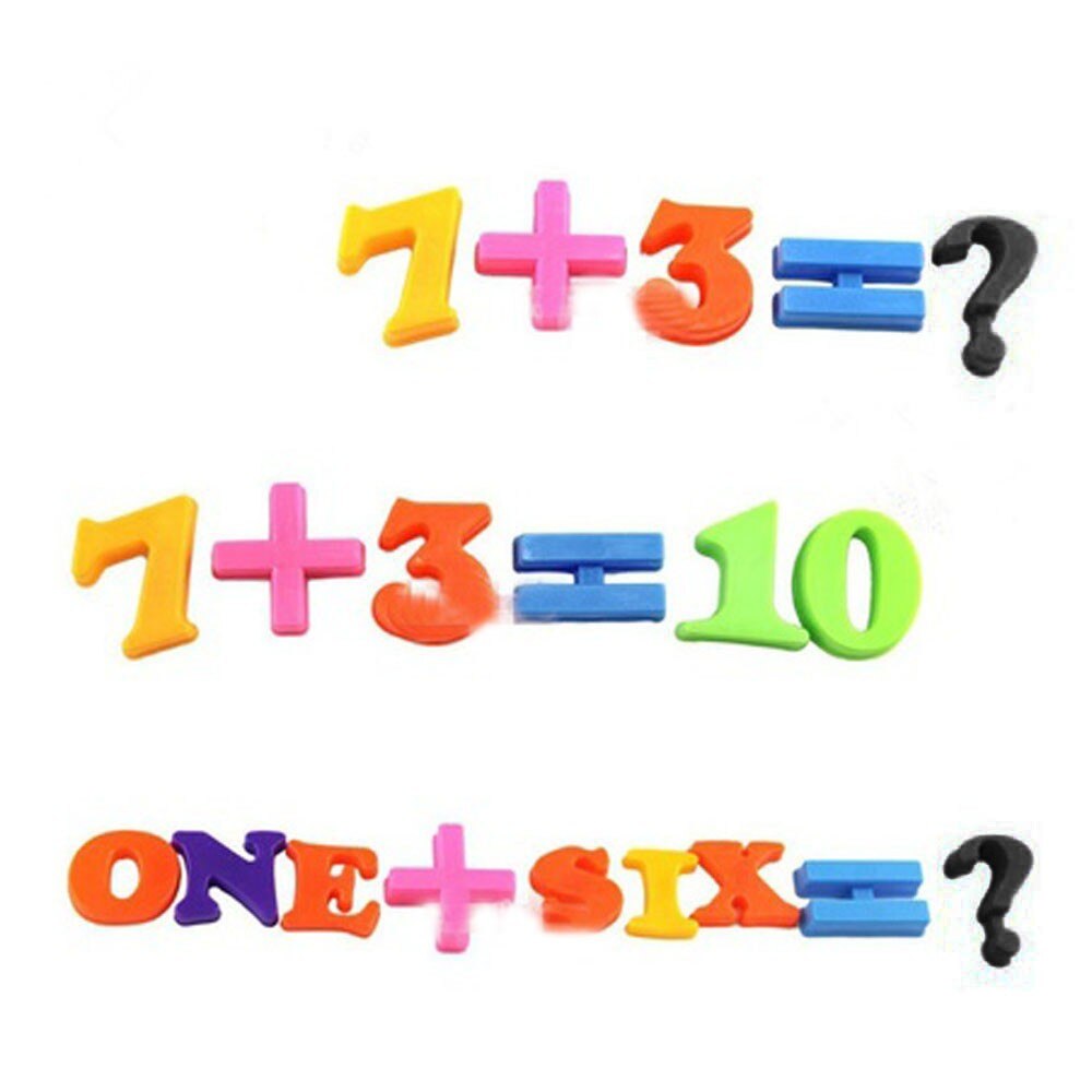 Set Magnets Teaching Alphabet Set Of 26 Colorful Magnetic Fridge Letters & Numbers Education Learn #15