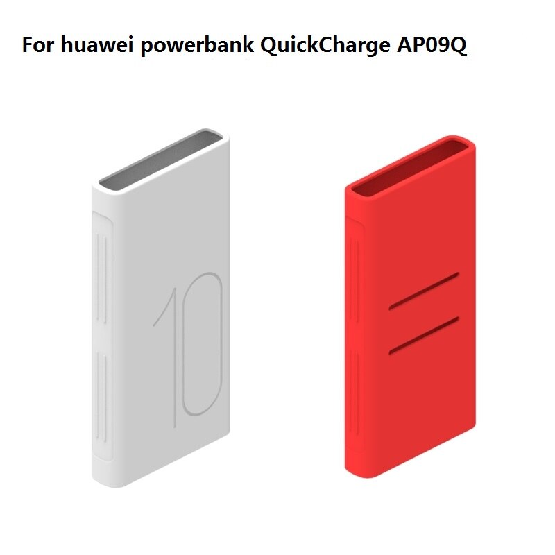 Silicone case For Huawei 10000mAh mobile power SuperCharge AP09S Non-slip outer casing for huawei power bank QuickCharge AP09Q