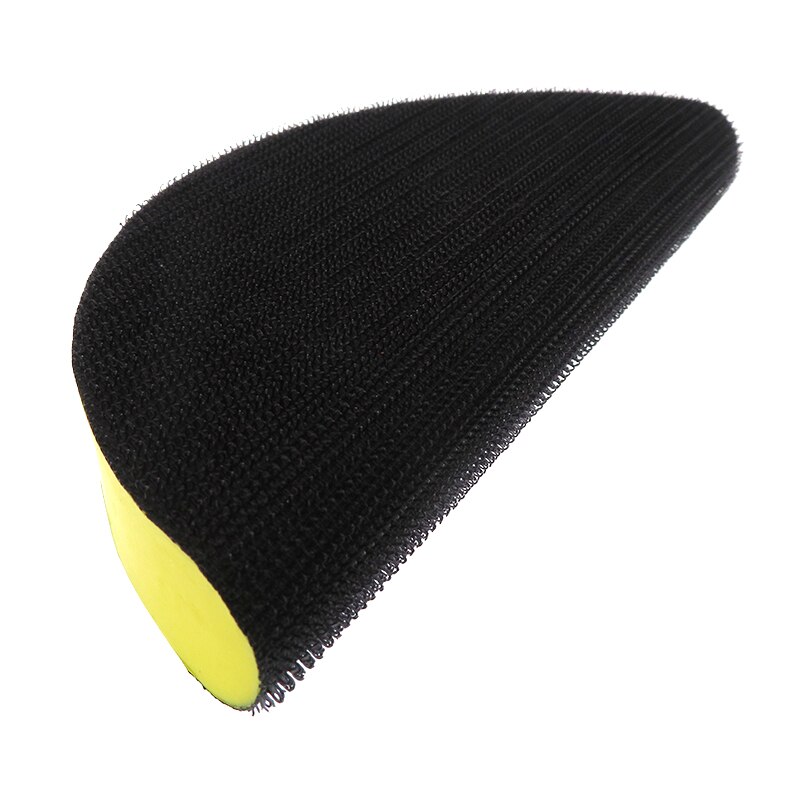 Rubber Hand Sanding Block Hook &amp; Loop Sanding Disc Holder PU Foam Grinding Block for Polishing Wood Furniture