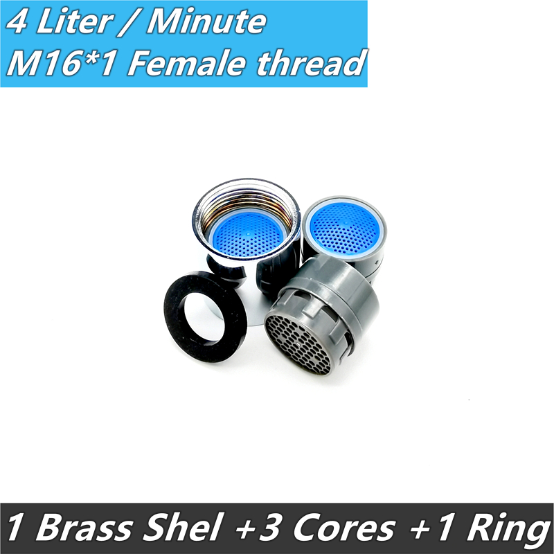 Wasourlf- Aireador de grifo de ahorro de agua M16 M18 M20, accesorios de grifo de rosca macho hembra, reemplazo de filtración de cocina para baño: Borgoña