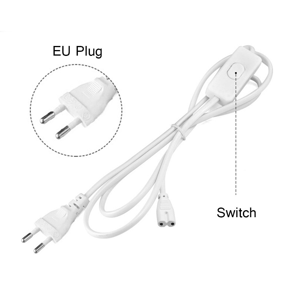 LED Tube UV Ozone germicide lampe UVC désinfection lumières T5 Tube tuer poussière acarien Ultraviolet stérilisateur ampoules 6W/8W ue Plug 220V