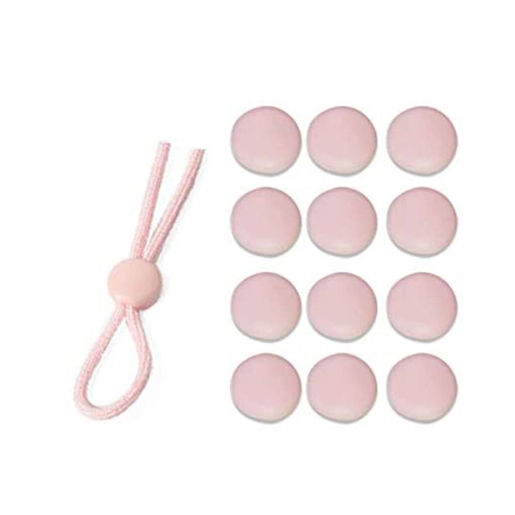 30pc Facemask Elastic Adjustment Buckle Adult Children Masker Elastic Adjustment Ear Hook Buckle Holder Accessories Buckle Maska: pink