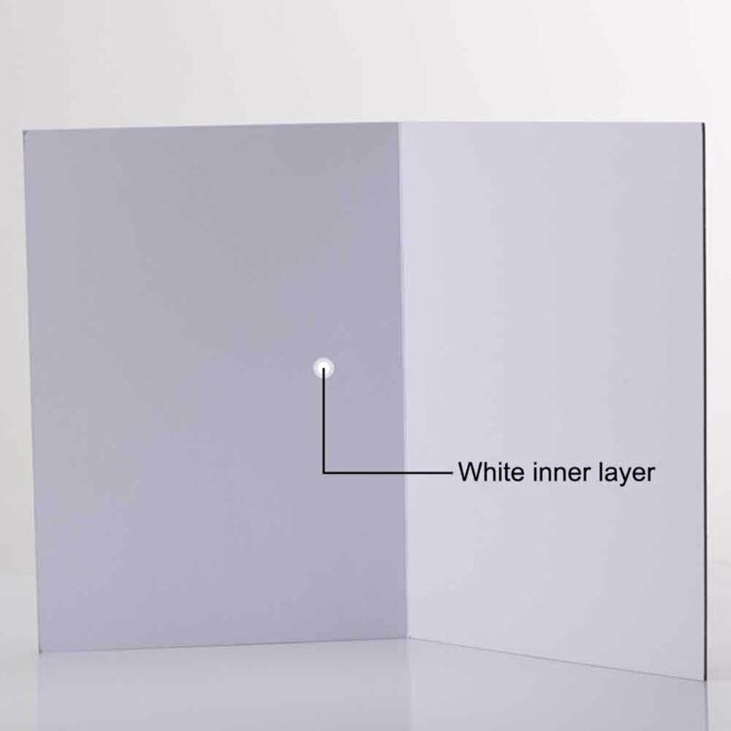 3 In1 Multipurpose Verdikte Dubbelzijdig Opvouwbare A3 A4 Karton Voor Keramische Cosmetica Product Fotografie