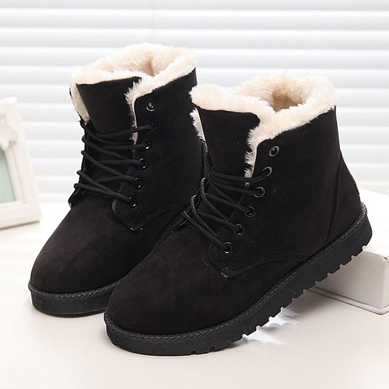 Sneeuwlaarzen waterdichte enkellaarsjes voor dames laarzen dames winterschoenen dameslaarzen zachte warme dames winterlaarzen mujer