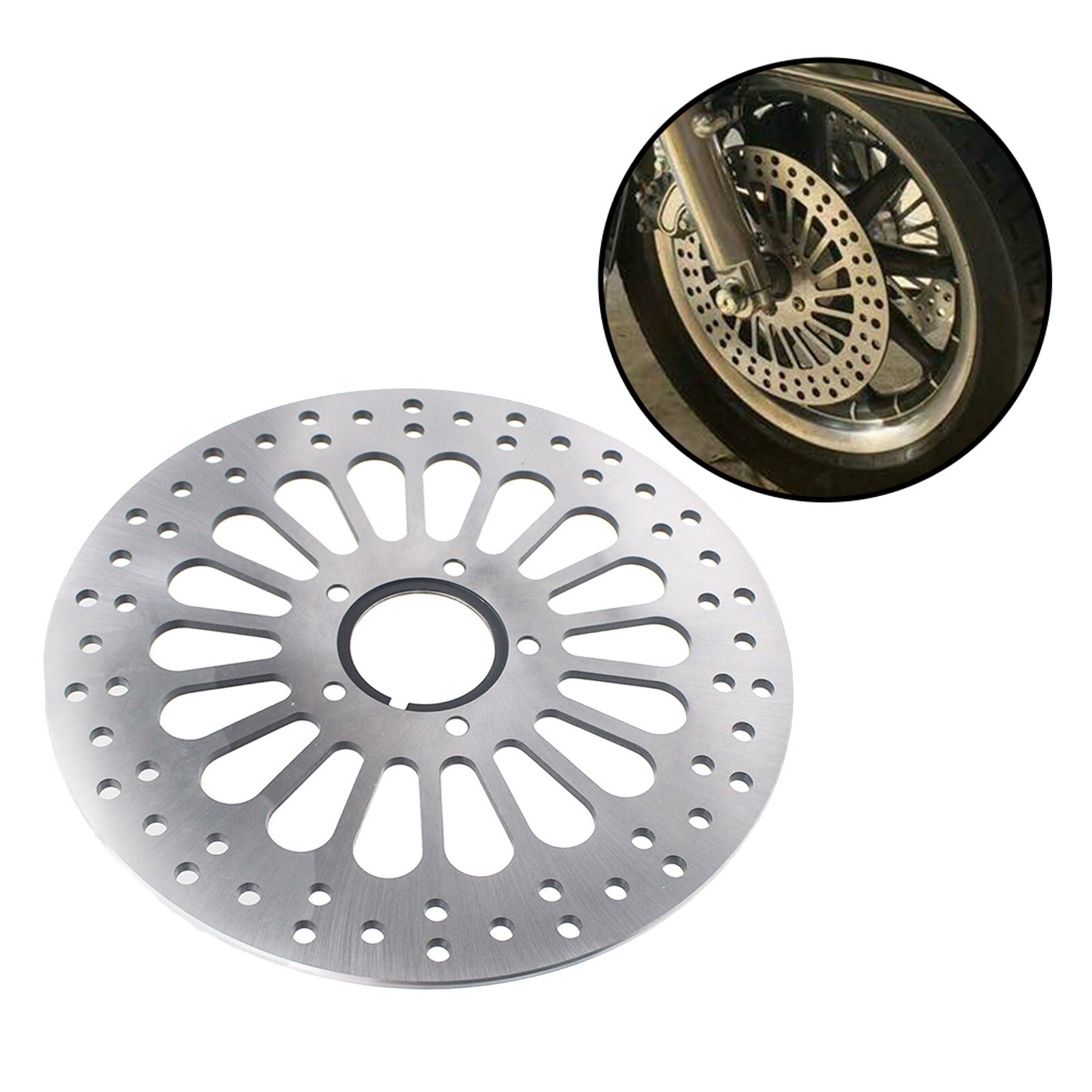 Spoke Front Brake Rotor Disk fits for Harley Sportster 2000 Motorbike Spare Parts