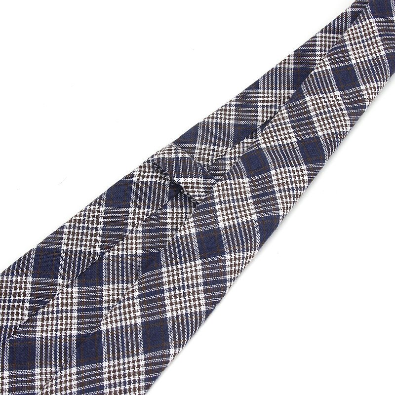 Mode Katoen Streep Stropdassen Voor Mannen Casual Plaid Stropdas Gravatas Corbatas Slanke Pak Vestidos Heren Stropdassen Party Narrow Neck Tie