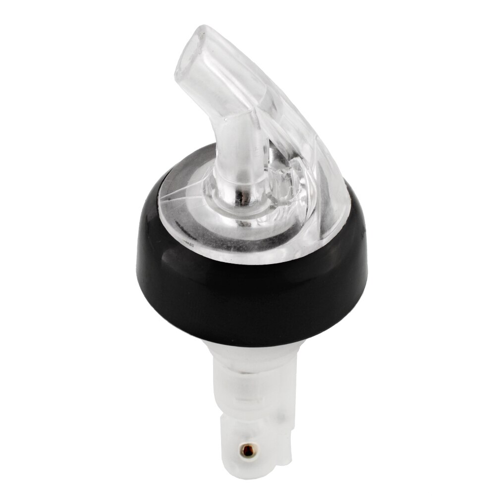 Black 1Oz Measured Bottle Shot Stopper Pourer Dispenser Whisky Wine Liquor Bar Home Kitchen