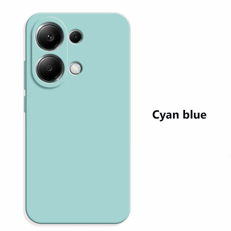 Funda de teléfono Redmi Note 13 Pro, carcasa de silicona líquida cuadrada de lujo para Xiaomi Redmi Note 13, Note 13 Pro, Note 13pro Plus, 5G