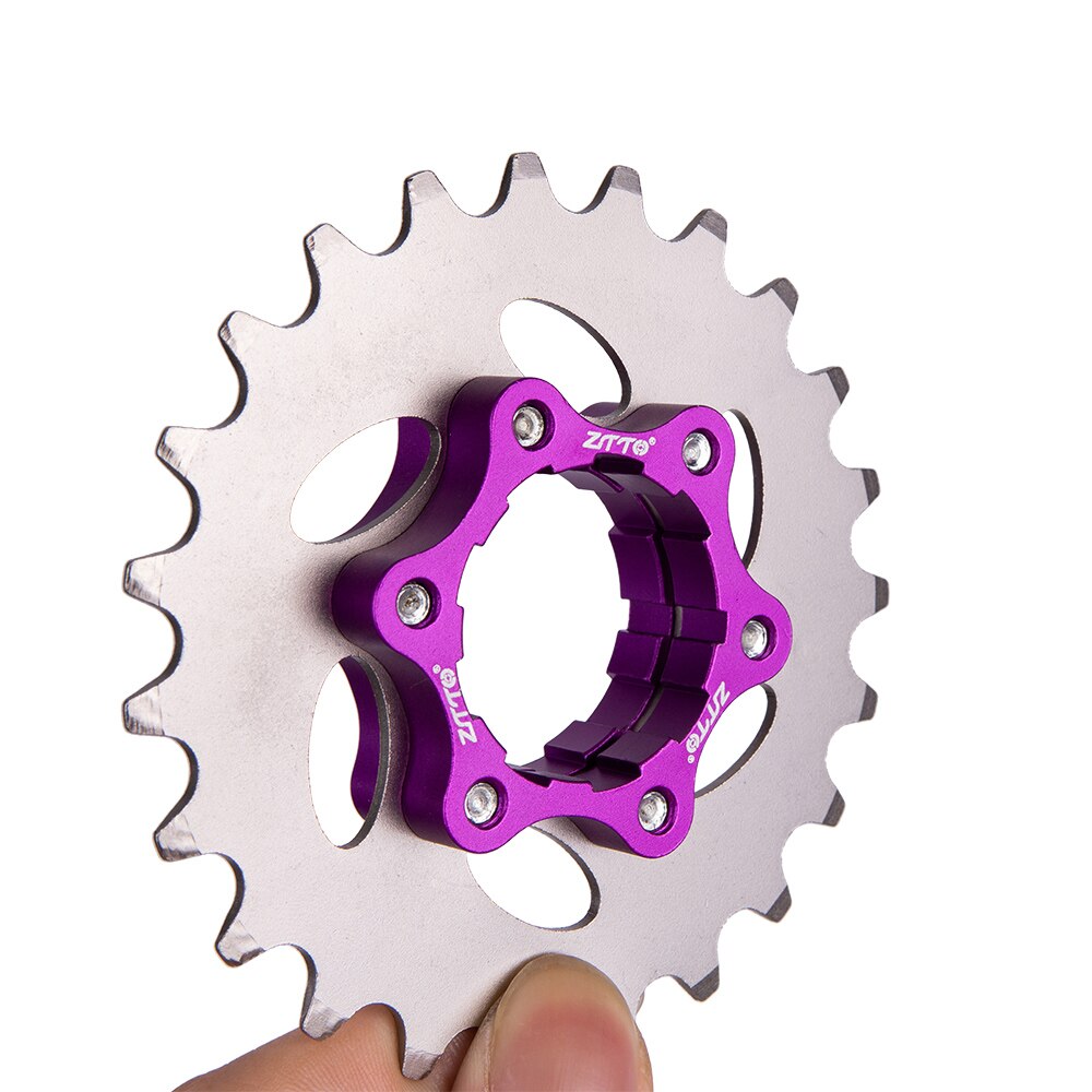 ZTTO MTB Single Speed Bicycle 1Speed BMX Sprocket Gear 16T 17T 18T 19T 20T 21T 22T 23T K7 CNC Bike Freewheel