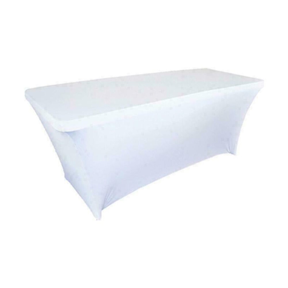 Stretch Table Cover Rectangular Table Cloth Cocktail Table Decoration Cover Festival Party Banquet Table Setting Accessories