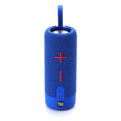 Portable Wireless Speakers Subwoofer Outdoor Powerful Boombox Music Player Sound Box Column For Bluetooth FM Radio Loudspeakers: BLUE