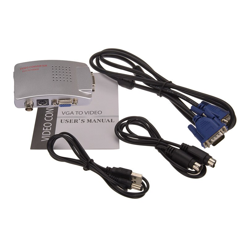 VGA to BNC Video Converter VGA TO BNC PC to TV HD Converter