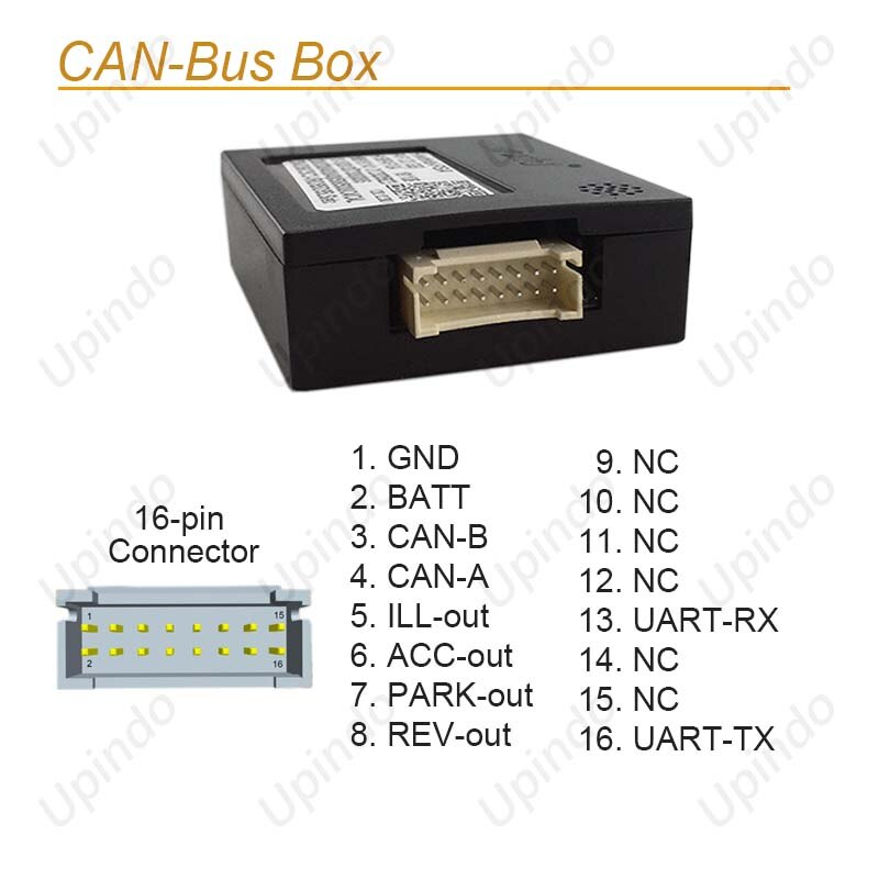 Cable de Radio de coche con caja CAN Bus, adaptador de conector de arnés de cableado de alimentación para Fiat Toro Strada, Unidad Principal Android, reproductor Multimedia