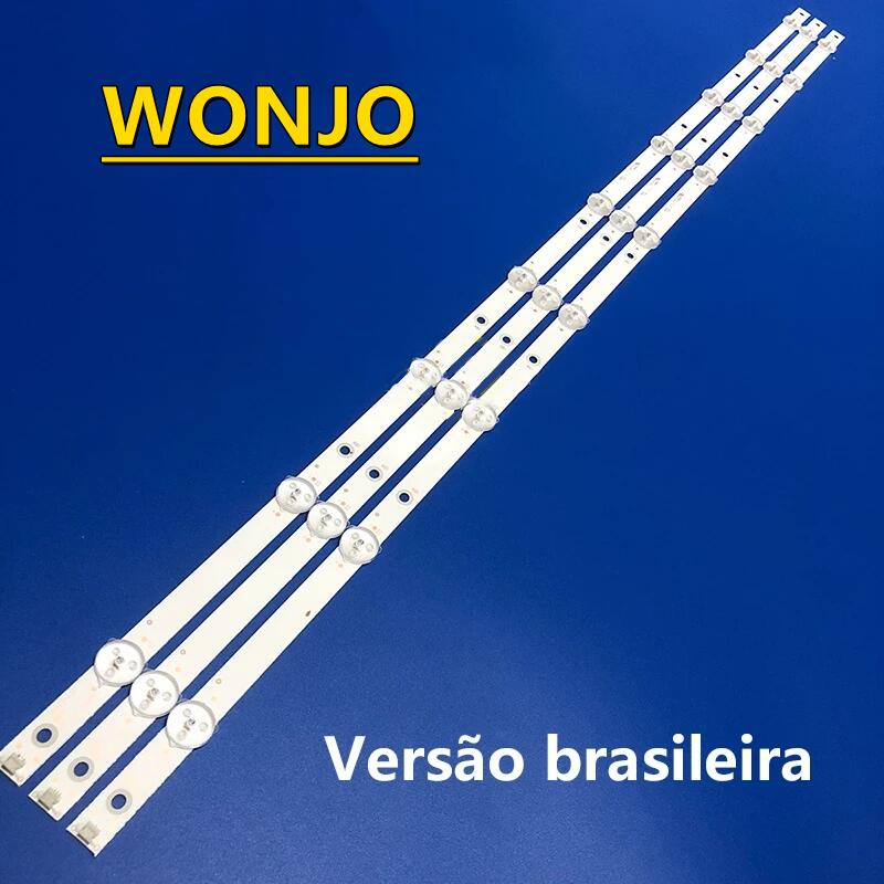 5 kits/15 PCS LED Backlight strip For 43pfg5813/78 43s5295/78 43s5295 43s5195 43pfg5813 CEJJ-LB430Z-9S1P-M3030-F