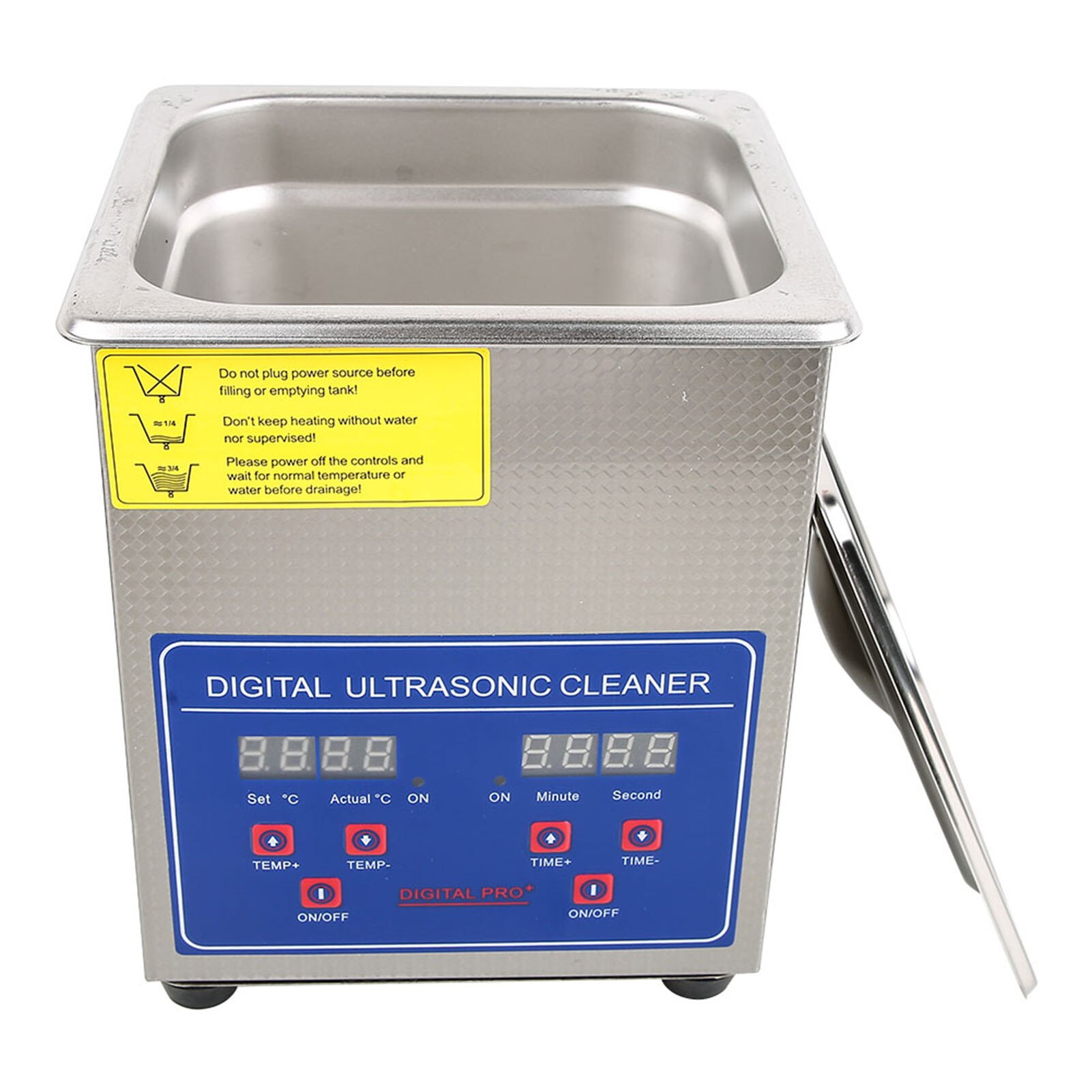 2L Ultrasonic Cleaner Heater Timer Bracket Jewelry