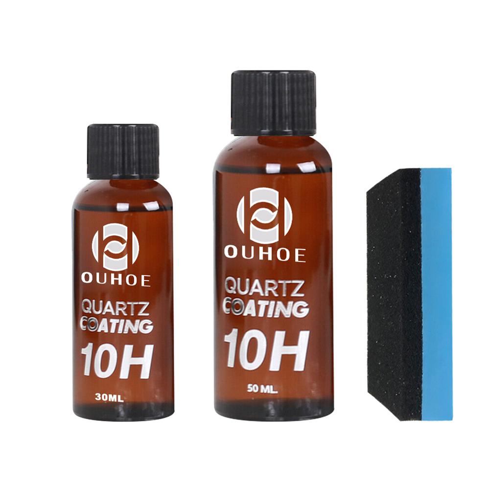30ml 50ml Non-flammable Ceramic Plating Agent 10H Hardness Car Glass Coating Polishing Agent Automotive Liquid Ceramic Coating