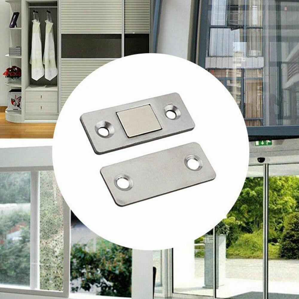 Neue Starke Tür Näihr Magnetische Tür Fangen verriegeln Tür Magnet für Möbel Schrank Schrank mit Schrauben Ultra Dünne