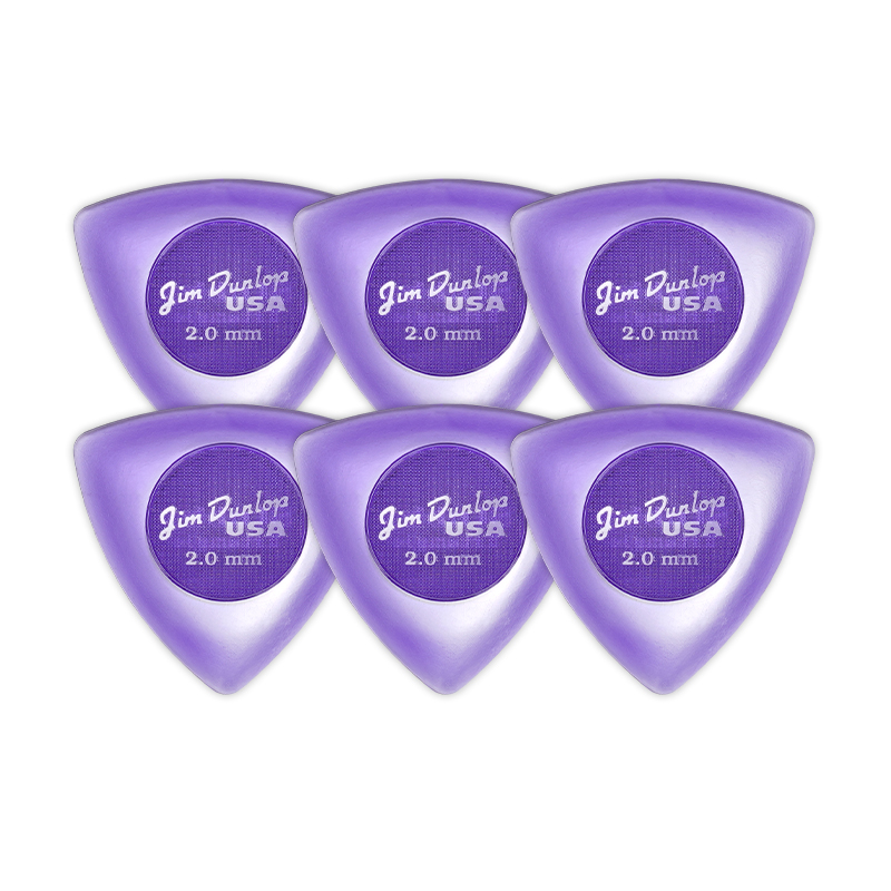 Dunlop Pick. Big Triangle series anti-slip.Wear-resistant.It has a thickness of 1.5/2.0/3.0mm. Suitable for electric guitar/bass: Navy Blue