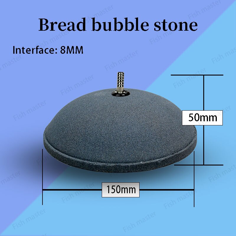 Aquarium Pond Pump Hydroponic Diffuser Oxygen Fish Tank Bubble Air Stone Aerator.Aquarium Fish Tank Pond Pump Air Bubble: bread air stone 15cm / 2 units
